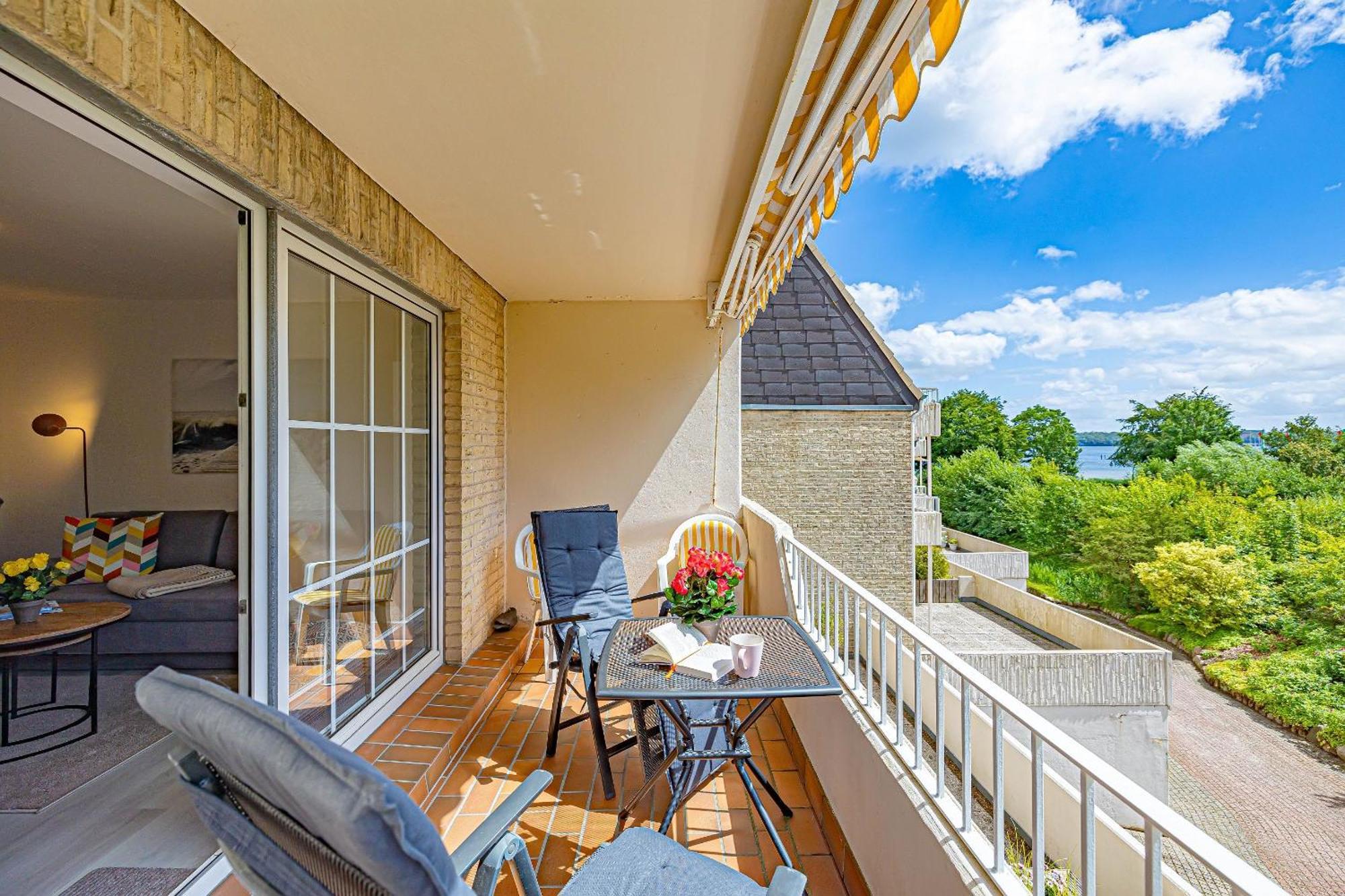 Fewo1846 - Strandresidenz Wassersleben Suedblick App 689 - Komfortables Apartment Mit Balkon Und Meerblick ฮาร์ริสลี ภายนอก รูปภาพ