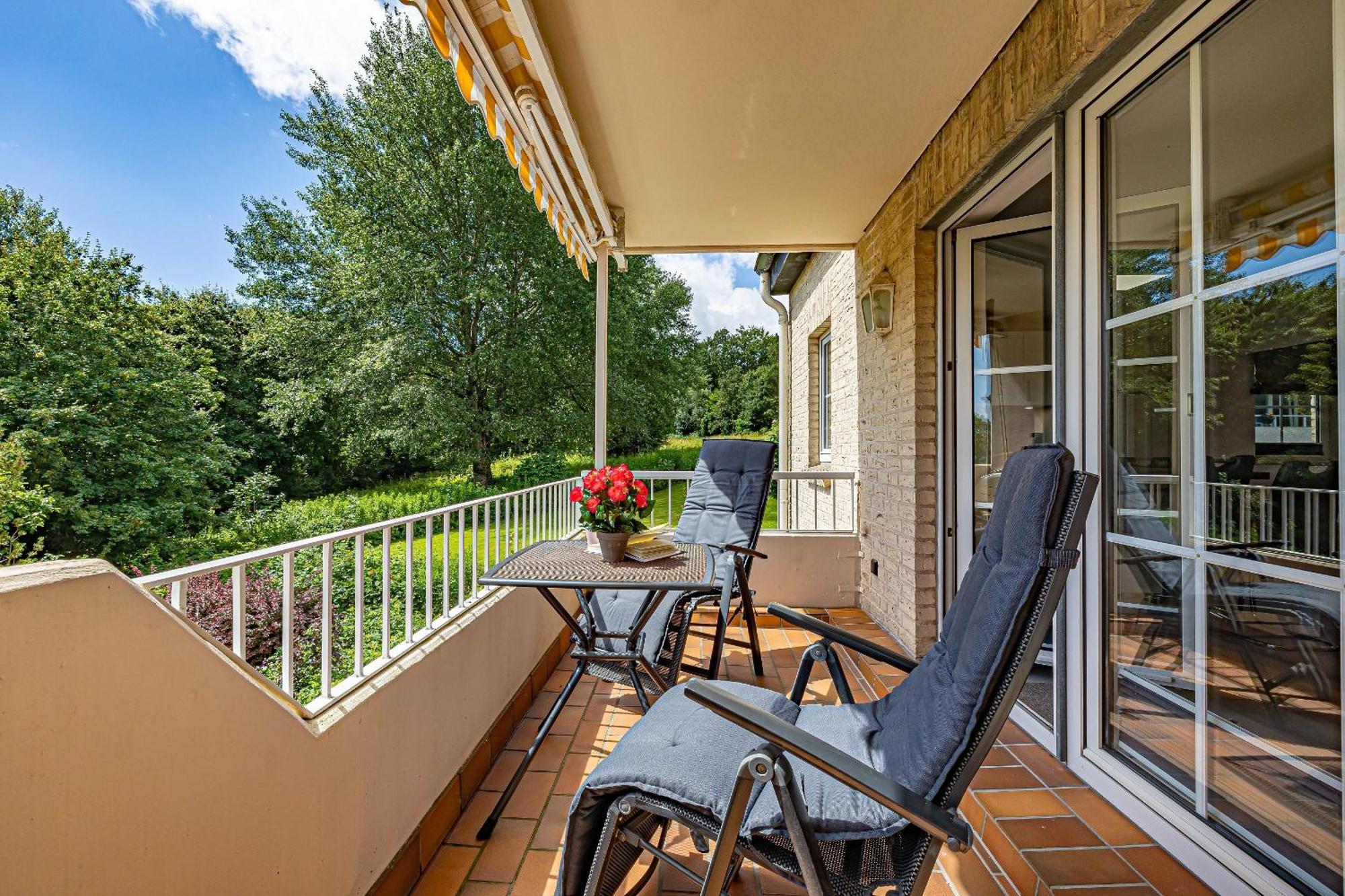 Fewo1846 - Strandresidenz Wassersleben Suedblick App 689 - Komfortables Apartment Mit Balkon Und Meerblick ฮาร์ริสลี ภายนอก รูปภาพ