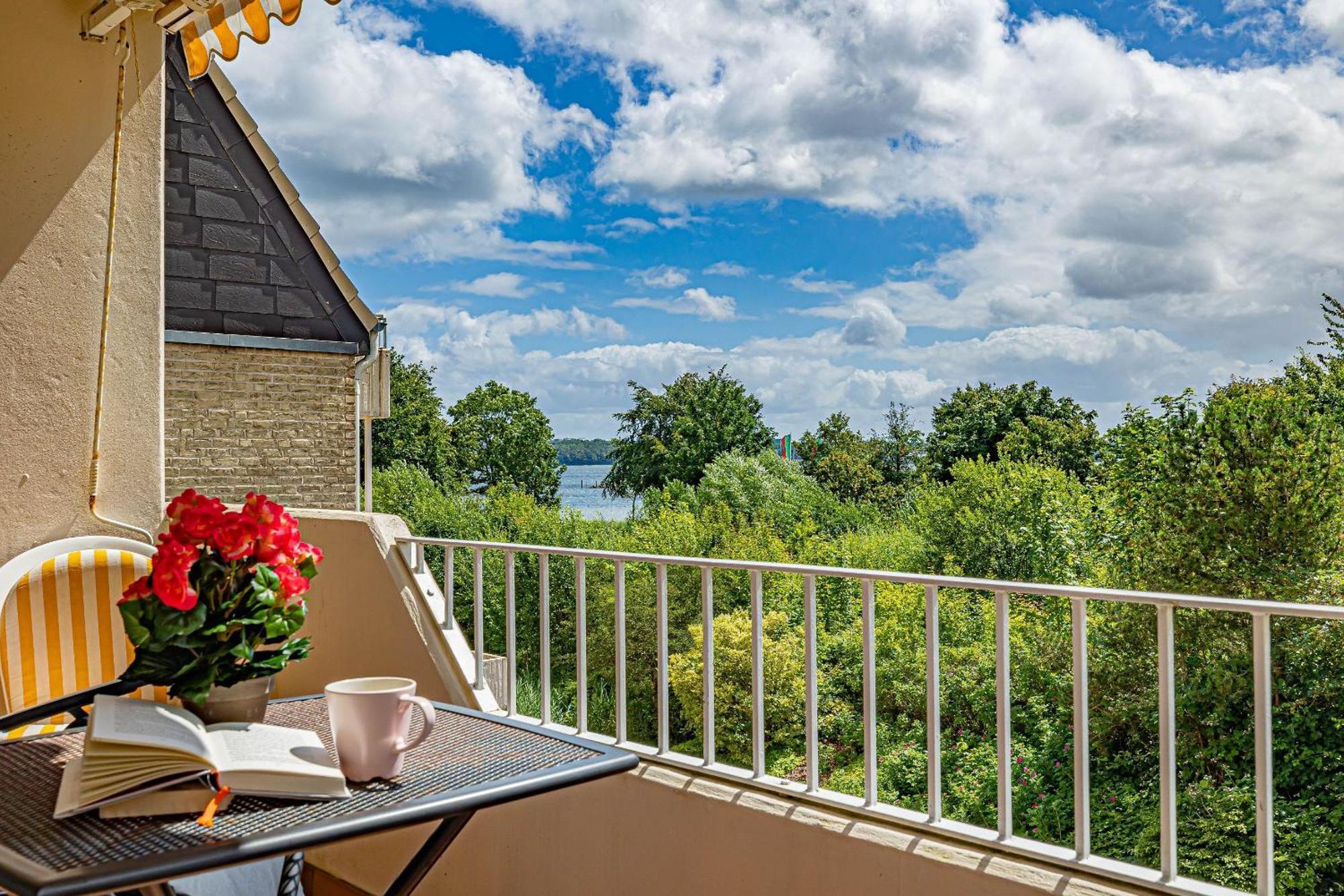 Fewo1846 - Strandresidenz Wassersleben Suedblick App 689 - Komfortables Apartment Mit Balkon Und Meerblick ฮาร์ริสลี ภายนอก รูปภาพ