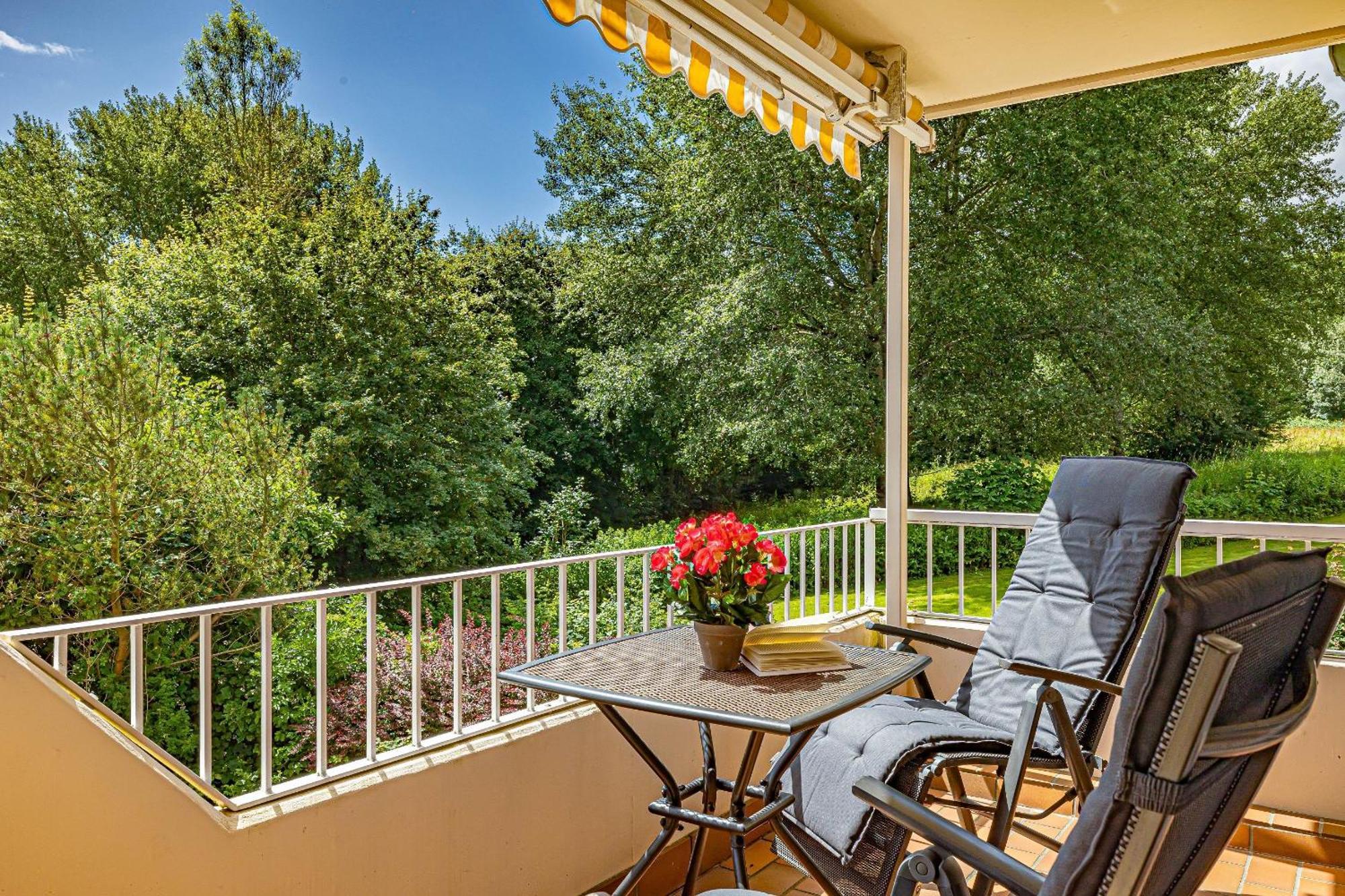 Fewo1846 - Strandresidenz Wassersleben Suedblick App 689 - Komfortables Apartment Mit Balkon Und Meerblick ฮาร์ริสลี ภายนอก รูปภาพ